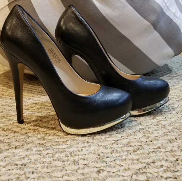 MODERN VICE BLACK PLATFORM MADISON HEEL - Picture 3 of 6
